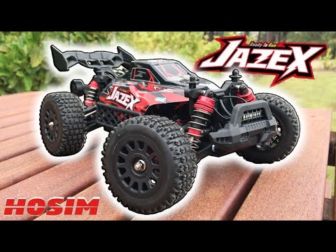 Видео: Ознакомьтесь с новым бесколлекторным радиоуправляемым багги HOSIM M12 JAZEX в масштабе 1/14!