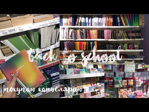 Видео: BACK TO SCHOOL 2021//покупаю канцелярию //покупки к школе 📸