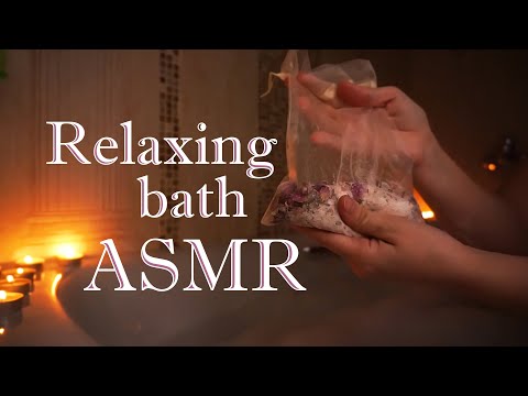 Видео: АСМР РЕЛАКС в ПЕННОЙ ВАННЕ 😴 ASMR Relaxing Bath
