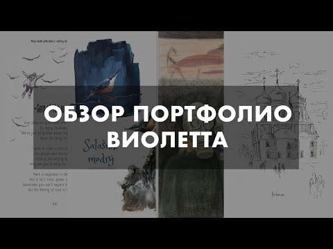 Видео: Обзор портфолио | Дидактическая иллюстрация