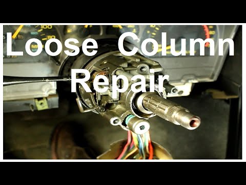 Видео: Как починить ослабленную рулевую колонку GM