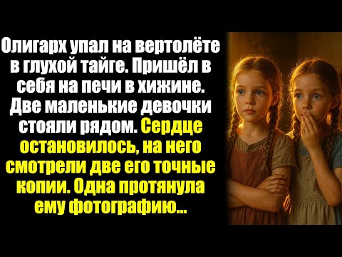 Видео: Олигарх упал на вертолёте в глухой тайге. Пришёл в себя на печи в хижине. Две маленькие девочки...