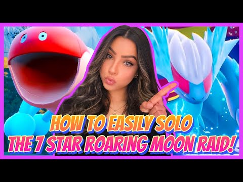 Видео: Как легко пройти в одиночку рейд «Рёв Луны» на 7 звёзд! | Pokemon Scarlet & Violet