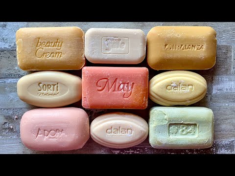 Видео: ASMR Soap cutting | Soap Carving|Резка мыла  | ASMR