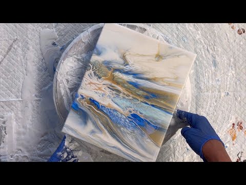 Видео: Посмотрите, как я создаю потрясающую картину «Рассвет на пляже»!