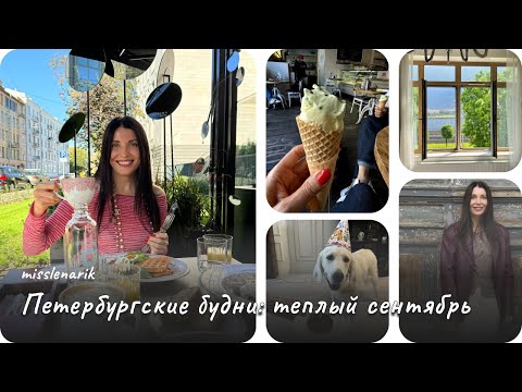 Видео: Сентябрьский влог из Петербурга