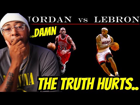 Видео: Майкл Джордан против Леброна Джеймса — лучшее сравнение! (Реакция фаната Леброна)