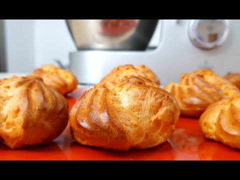 Видео: Рецепт заварного теста для профитролей и эклеров. Готовим с KENWOOD COOKING CHEF KCC9040S