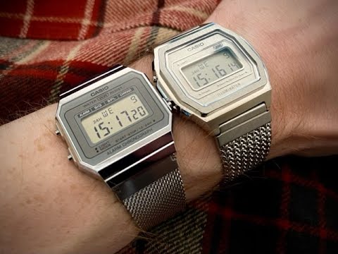 Видео: Битва Casio Milianese (новый A1000MA-7EF против A700WEM-7AEF)
