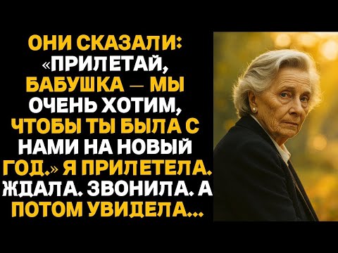 Видео: Они сказали  «Прилетай, бабушка — мы очень хотим, чтобы ты была с нами на Новый год » Я прилете