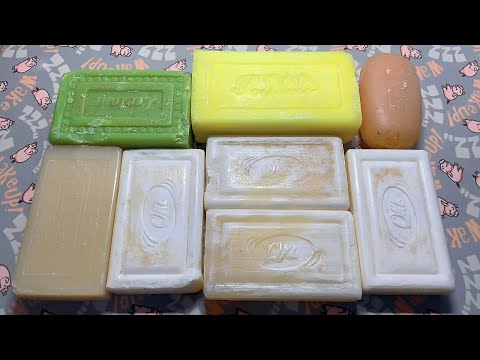 Видео: ASMR Soap cutting | Soap Carving|Резка мыла | ASMR