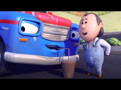 Видео: Мультик 🚚  ОЛЛИ Веселый Грузовичок -  🍭 Сладкая жизнь 🚨  Самый вкусный сборник серий  🍕