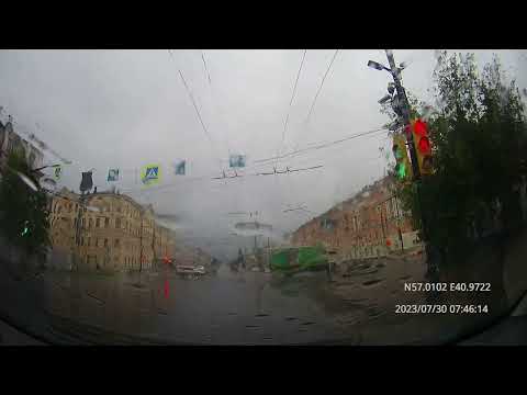 Видео: Driving in Ivanovo region: Иваново - Шуя - Палех 30/07/2023 (timelapse 4x)