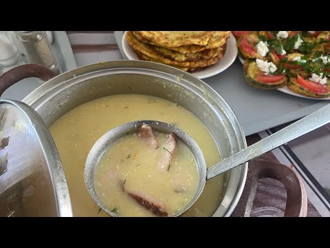 Видео: Густий кабачковий СУП-ПЮРЕ З ШИНКОЮ // ДОМАШНІ РЕЦЕПТИ