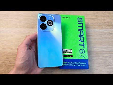 Видео: INFINIX SMART 8 PRO - ЧУТЬ ДОРОЖЕ 10000 РУБЛЕЙ И 256ГБ ПАМЯТИ!