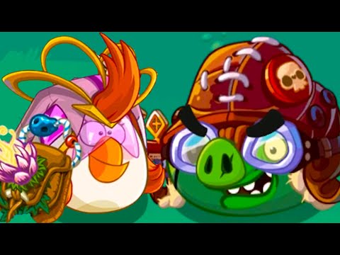 Видео: ДЕНЬ РОЖДЕНИЕ Эпик с Космической жрицей Матильдой в Angry Birds Epic #168 Кид и Босс в Пещере птичек