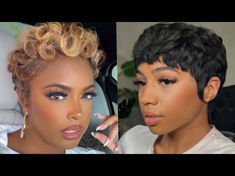 Видео: Идеи стрижки пикси на осень и зиму для темнокожих женщин
