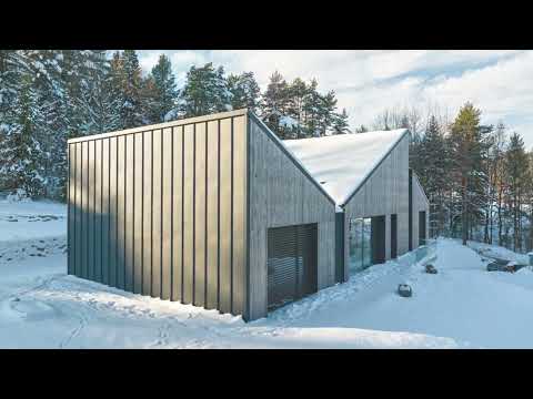 Видео: Дом в Бескидах, Польша. House in Beskydy, Poland