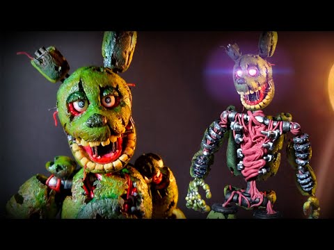 Видео: Как сделать СПРИНГТРАПА из полимерной глины★FNAF 3 ClayTeam