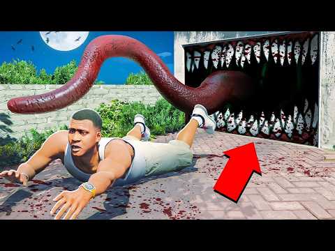 Видео: КОШМАРНЫЙ ГАРАЖ ФРАНКЛИНА в ГТА 5! Страшный Гараж в GTA 5