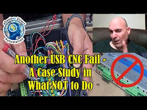 Видео: Ещё один сбой USB-ЧПУ 🚫 — пример того, как НЕ следует делать