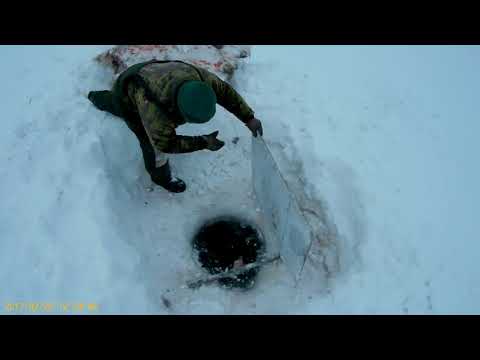 Видео: Зимняя рыбалка на Чукотке. Подлёдные сети