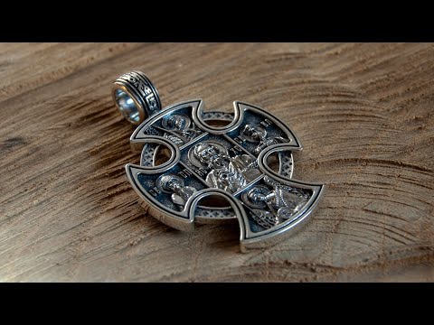 Видео: Обзор 3-Д STL модели креста для ювелиров. ( Часть 1)