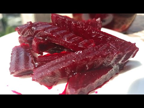 Видео: Маринованная свекла/Рецепт быстрого приготовления/Pickled Beets