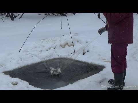 Видео: Рыбалка на подъёмник, паук. Плов от магазина plover.ru