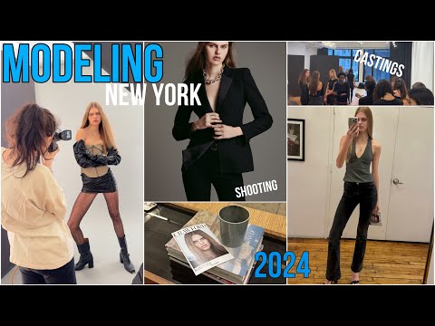 Видео: 23 | КАСТИНГИ НА NY FASHION WEEK 2024 | ФОТОСЕССИЯ | Модельные будни #8