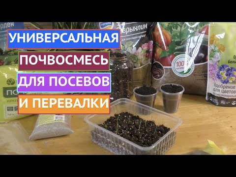 Видео: КАК СОСТАВИТЬ ПРАВИЛЬНЫЙ ГРУНТ ДЛЯ ПОСЕВА И ПЕРЕВАЛКИ!