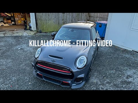 Видео: Снятие бампера MINI F56 — установка цоколя и окантовки решетки — KillAllChrome