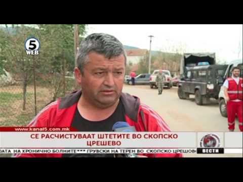 Видео: Груевски на терен во скопско Црешово, Смилковци, Виниче и Страчинци