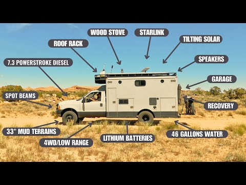Видео: Скорая помощь, превращенная в экспедиционный фургон (полный тур)