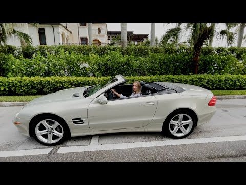 Видео: РЕДКИЙ Mercedes-Benz SL 500 designo Launch Edition 2003 года