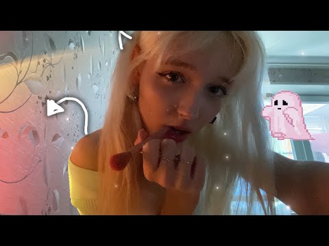 Видео: ASMR буду тебя красить)😈 быстрый макияж/звуки рта