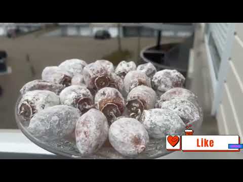 Видео: Ամենահամեղ Արքայանարինջի չիր/Самый вкусный сушёные хурма/De lekkerste gedroogde kaki fruit