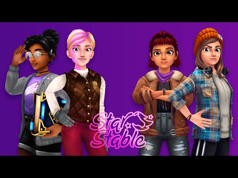 Видео: Побег от таинственной силы 🌺 Star Stable