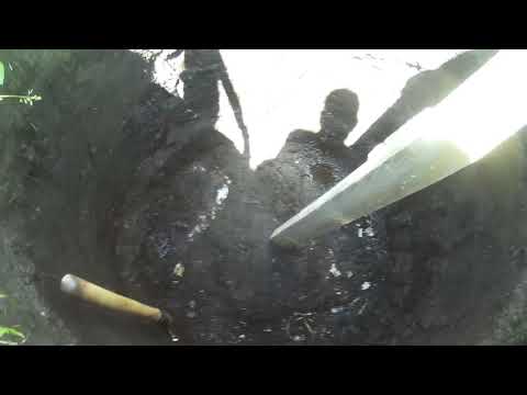 Видео: колодец на торфянике 5 колец за день