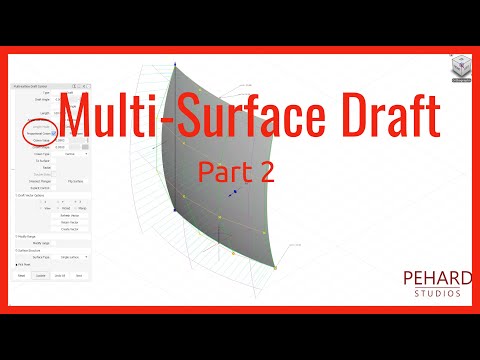 Видео: Теория. Урок 9.2 MSDRFT | Proportional Crown | Intersect Flanges | Explicit Control.
