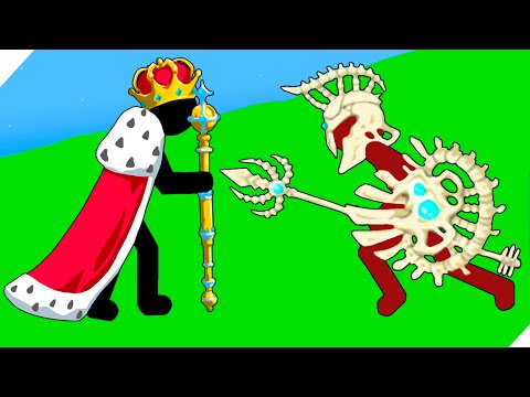Видео: КОРОЛЬ ХОТЯТ ЗАБРАТЬ В ПЛЕН! Stick war legacy
