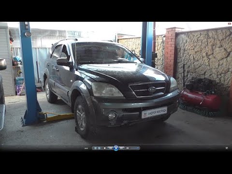 Видео: Замена потянутых шпилек и гаек заднего колеса на Киа Соренто 2005  Kia Sorento 2,5