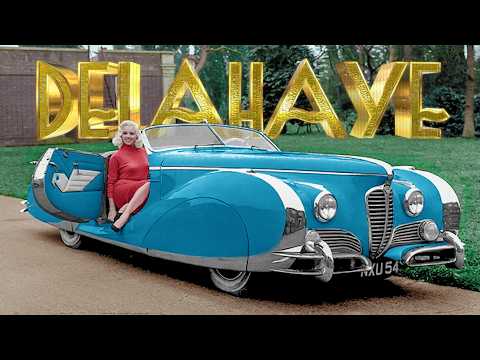 Видео: Стримлайнеры DELAHAYE – Гламур и Роскошь Ушедшей Эпохи