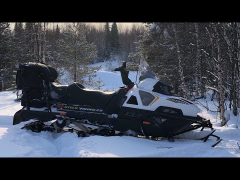 Видео: Мой первый снегоход -  STELS VIKING S600 ST 2.0 / Без опыта и навыков, но с огромным интересом