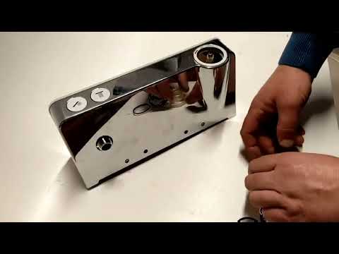 Видео: Термостатичний змішувач Hansgrohe - регулювання картриджа та ремонт...