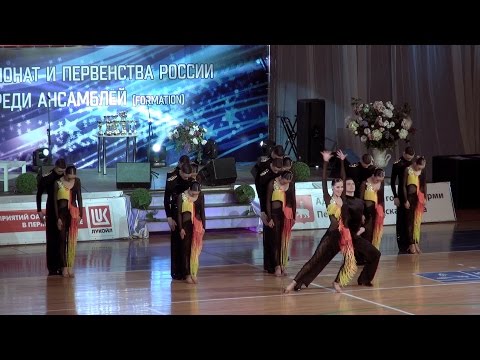 Видео: Формейшн ЧР 11-04-2015 взрослые LA "Молодежка" (Molodeghka, Tyumen)