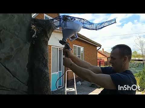 Видео: Как сделать Дерево из бетона?