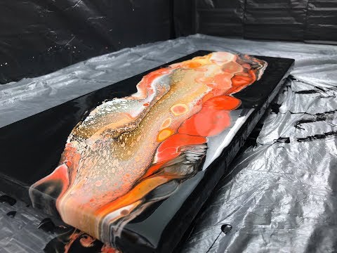 Видео: Акриловый Flip Cup с черной отрицательной областью и большими ячейками