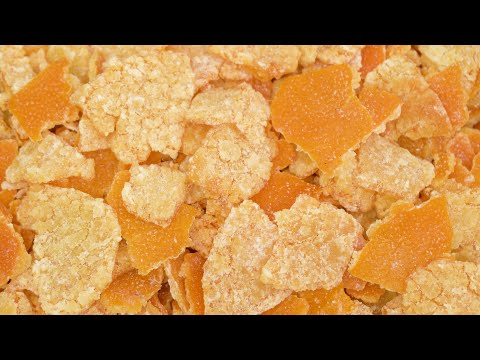 Видео: [Sub] Как сделать яичник для яичников | How to make Tangerine fruit peel jelly | Cream Waang