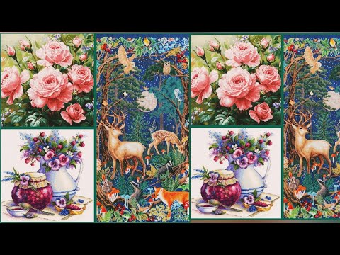 Видео: 1-я Декада 🍂🍁НОЯБРЯ 🍁🍂МП студия/ Золотые ручки/ Luca-S/ Вышивка крестом 🥰